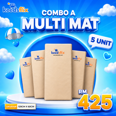 Keedsflix Multi Mat - Multipurpose Mat (Merdeka Promo)